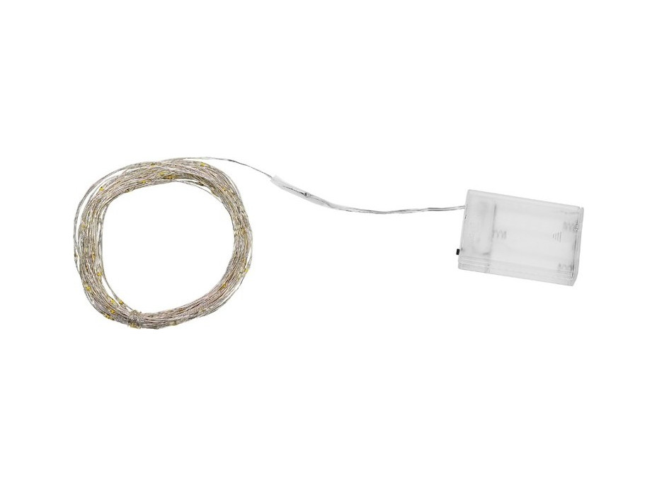 Dekorační LED osvětlení na drátku - 100 LED - vícebarevná
