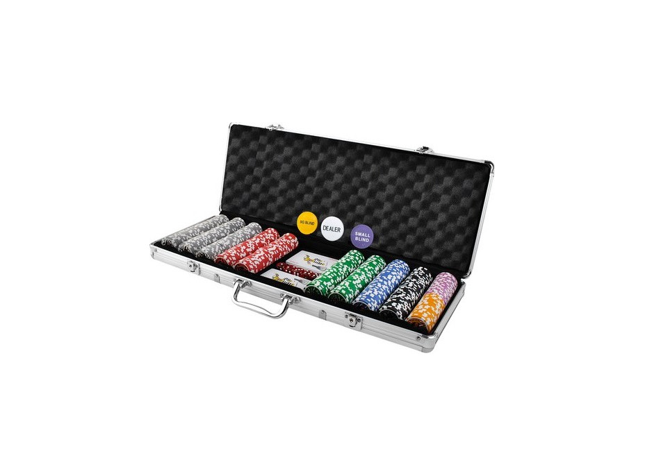 Profesionální poker set - 500 žetonů