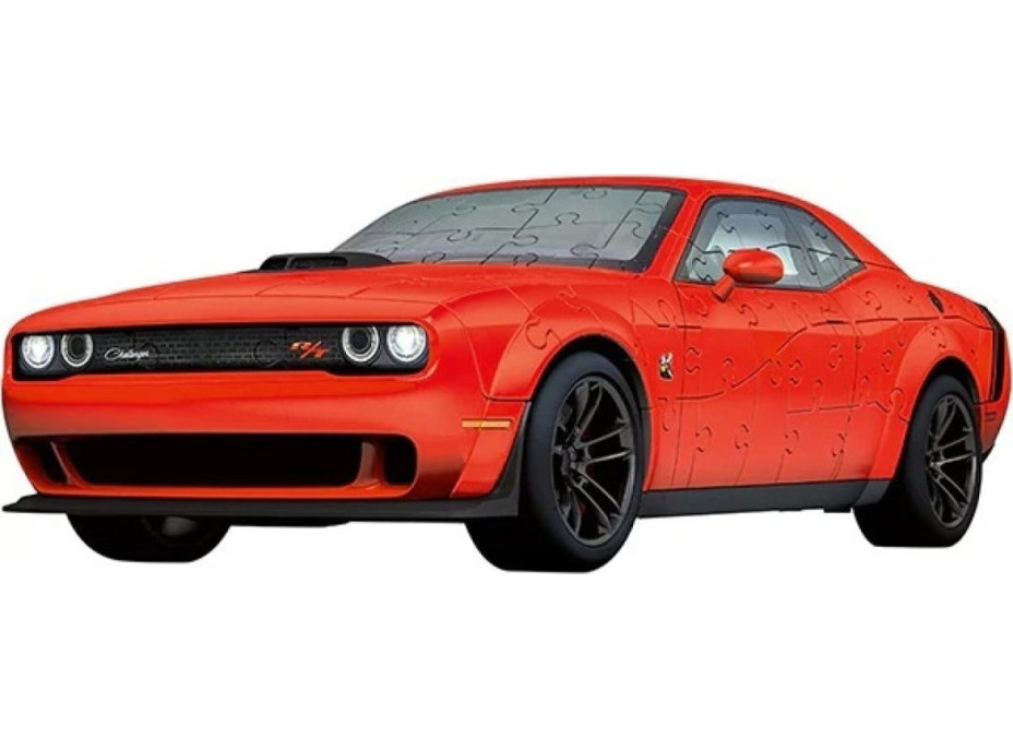 RAVENSBURGER 3D puzzle Dodge Challenger R,T Scat Pack Widebody 145 dílků