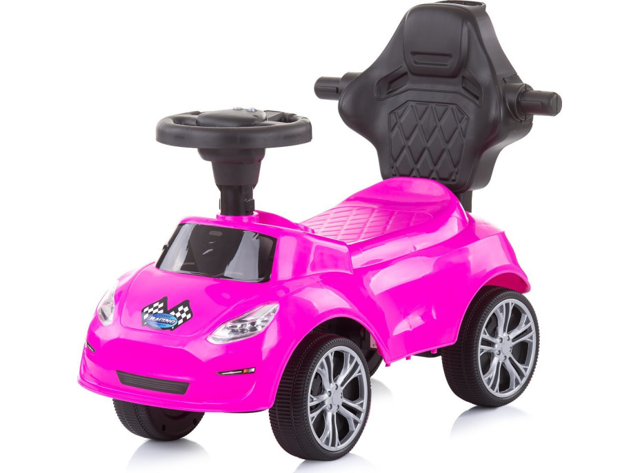 CHIPOLINO Odrážedlo s vodící tyčí Turbo Pink