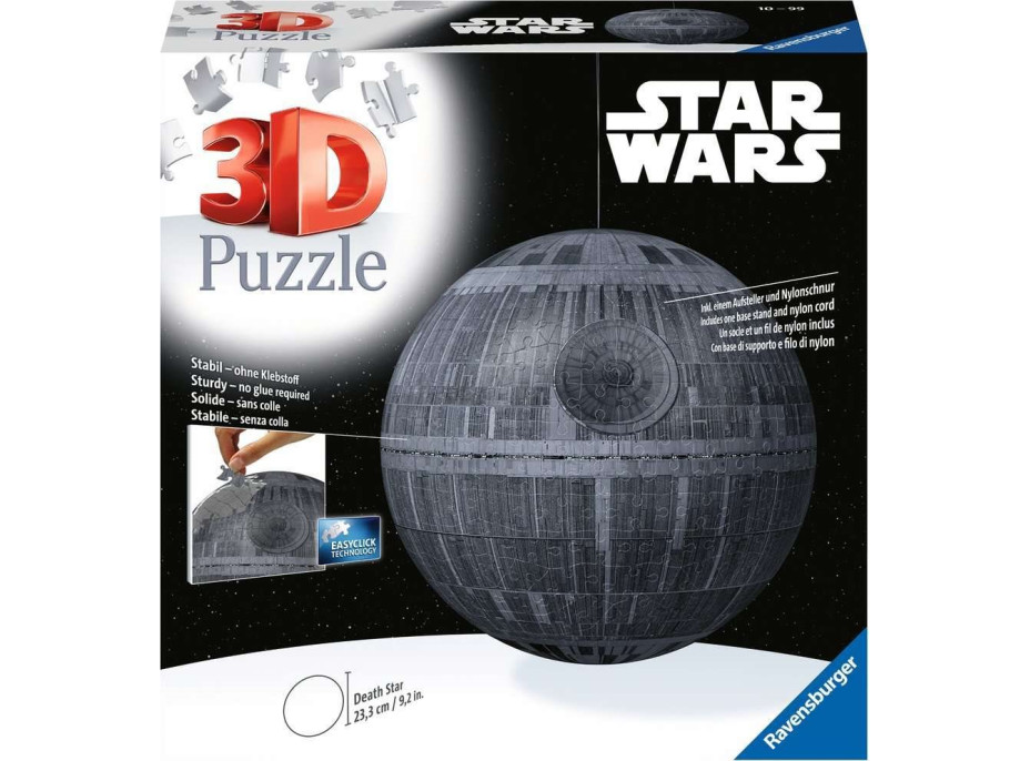 RAVENSBURGER Puzzle-Ball Star Wars: Hvězda smrti 540 dílků