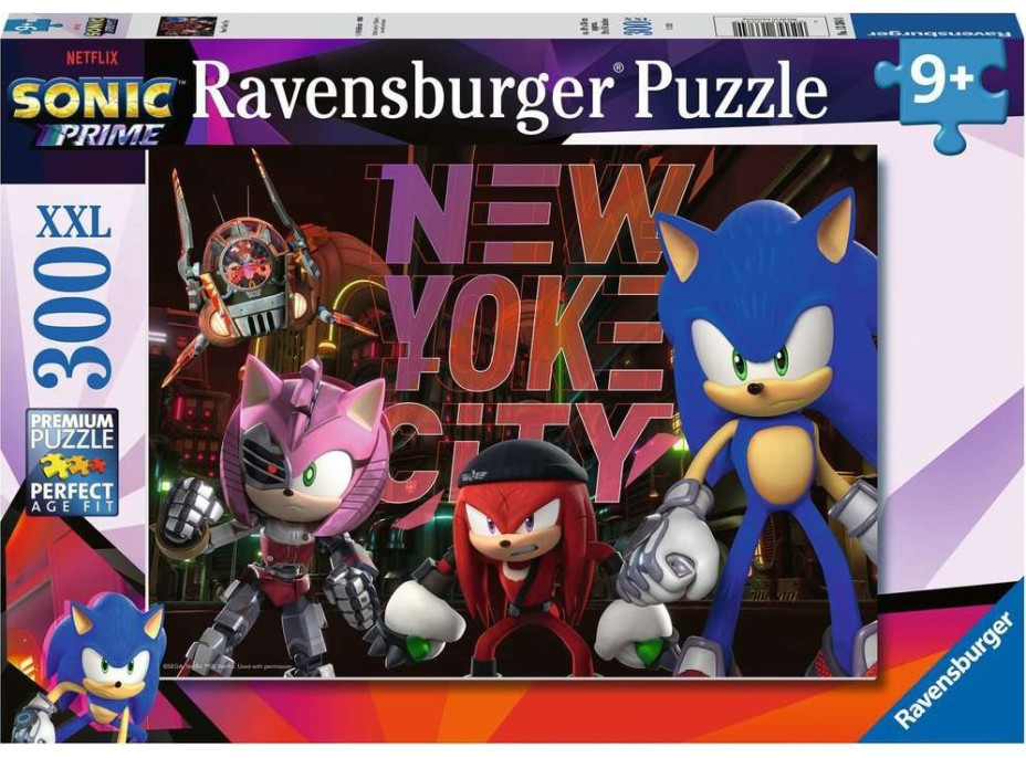 RAVENSBURGER Puzzle Sonic XXL 300 dílků