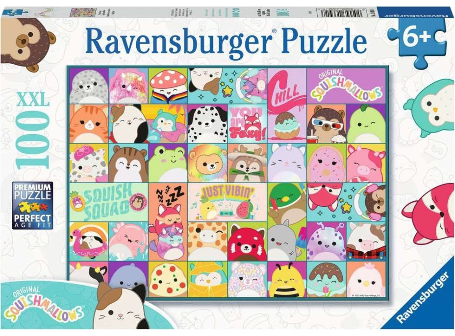 RAVENSBURGER Puzzle Squishmallows XXL 100 dílků