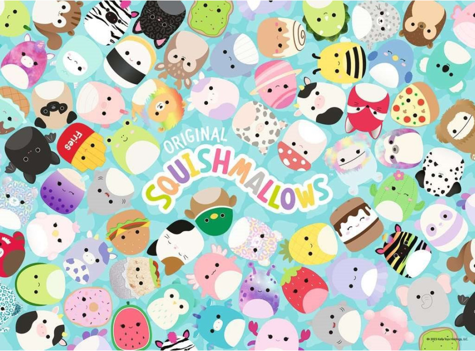 RAVENSBURGER Puzzle Squishmallows XXL 200 dílků