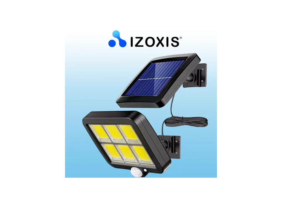 Solární nástěnné svítidlo 120 LED COB