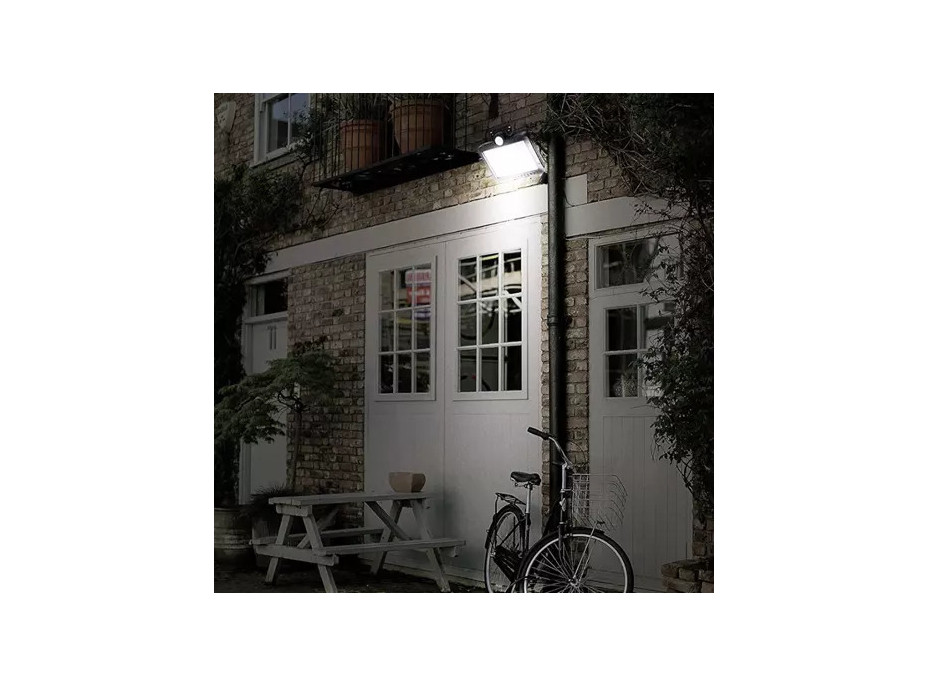 Solární nástěnné svítidlo 120 LED COB