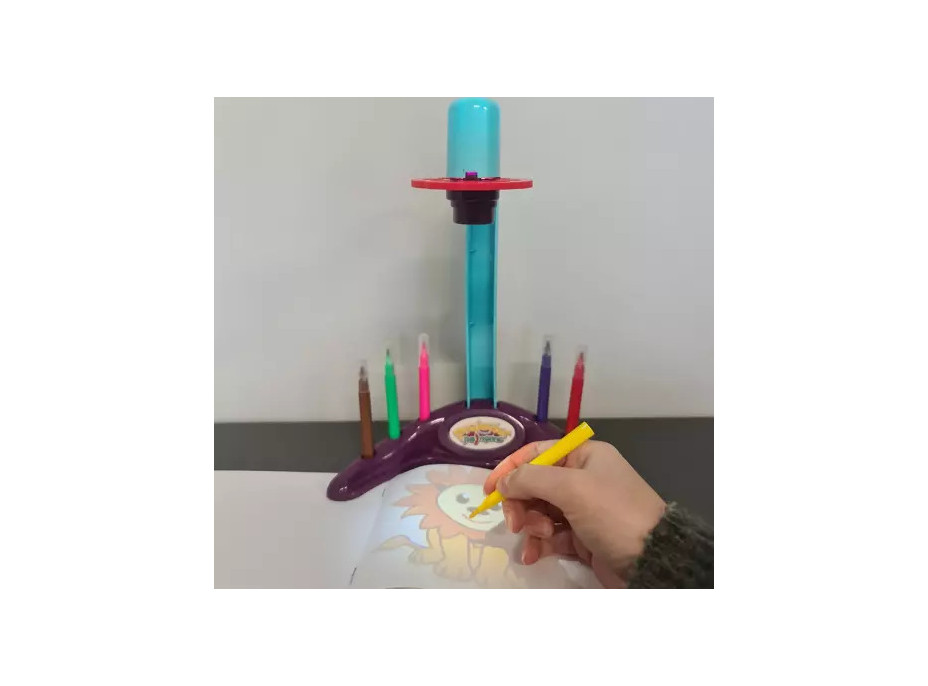 Projektor pro kreslení - tyrkysový