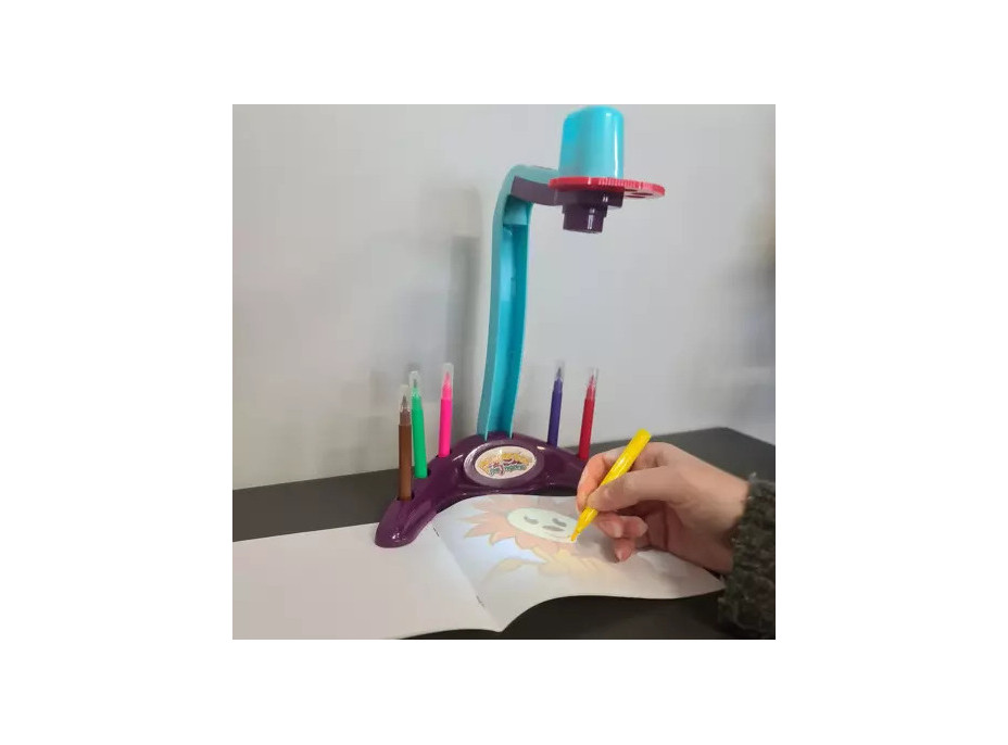 Projektor pro kreslení - tyrkysový