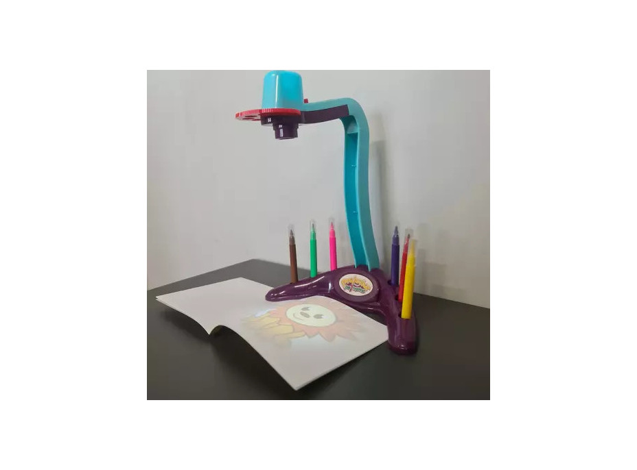 Projektor pro kreslení - tyrkysový