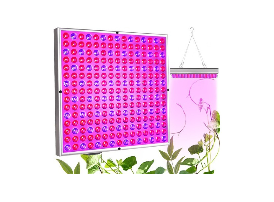 Lampa/panel 225 LED pro růst rostlin