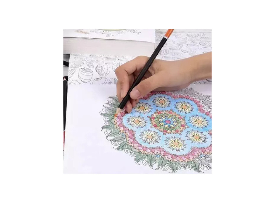 Skicovací sada tužek a pastelek - 72 ks