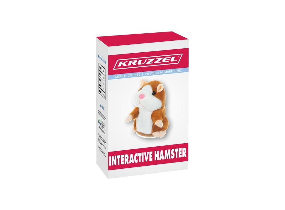 Interaktivní mluvící křeček