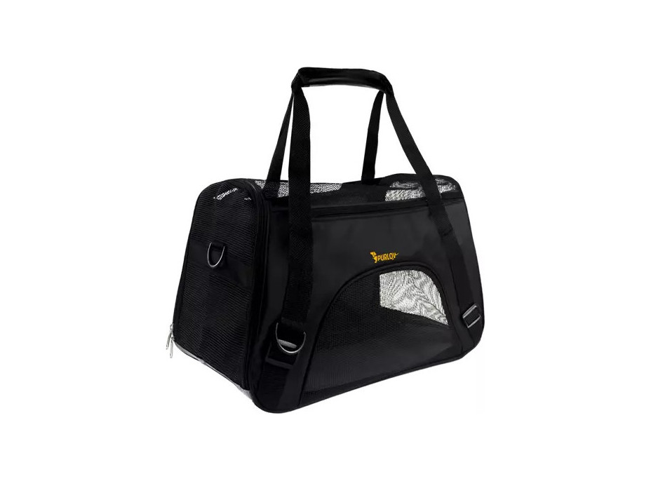 Přepravní taška pro psa / kočku 50 x 30 x 25 cm černá