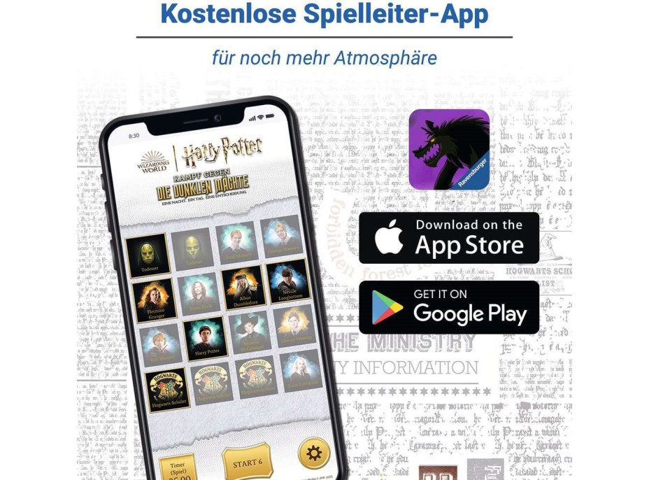 RAVENSBURGER Karetní hra Vlkodlaci Harry Potter