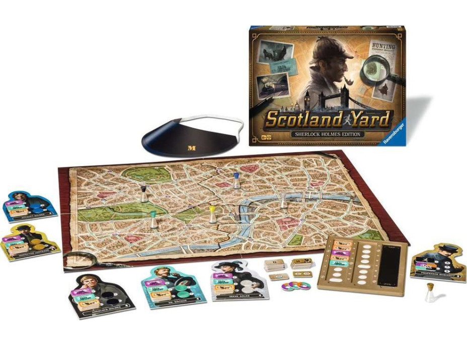 RAVENSBURGER Hra Scotland Yard Sherlock Holmes