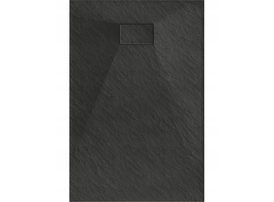 Sprchová SMC vanička MEXEN HUGO 70x100 cm - černá, 42707010
