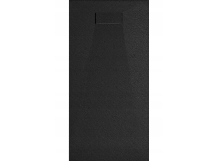 Sprchová SMC vanička MEXEN HUGO 80x150 cm - černá, 42708015