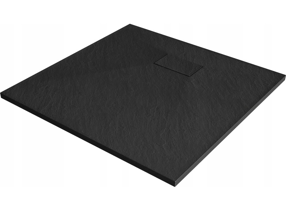 Sprchová SMC vanička MEXEN HUGO 80x80 cm - černá, 42708080