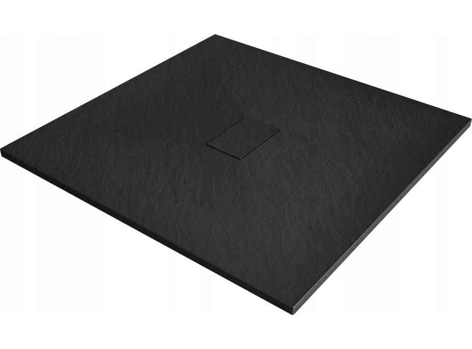 Sprchová SMC vanička MEXEN HUGO 100x100 cm - černá, 42701010