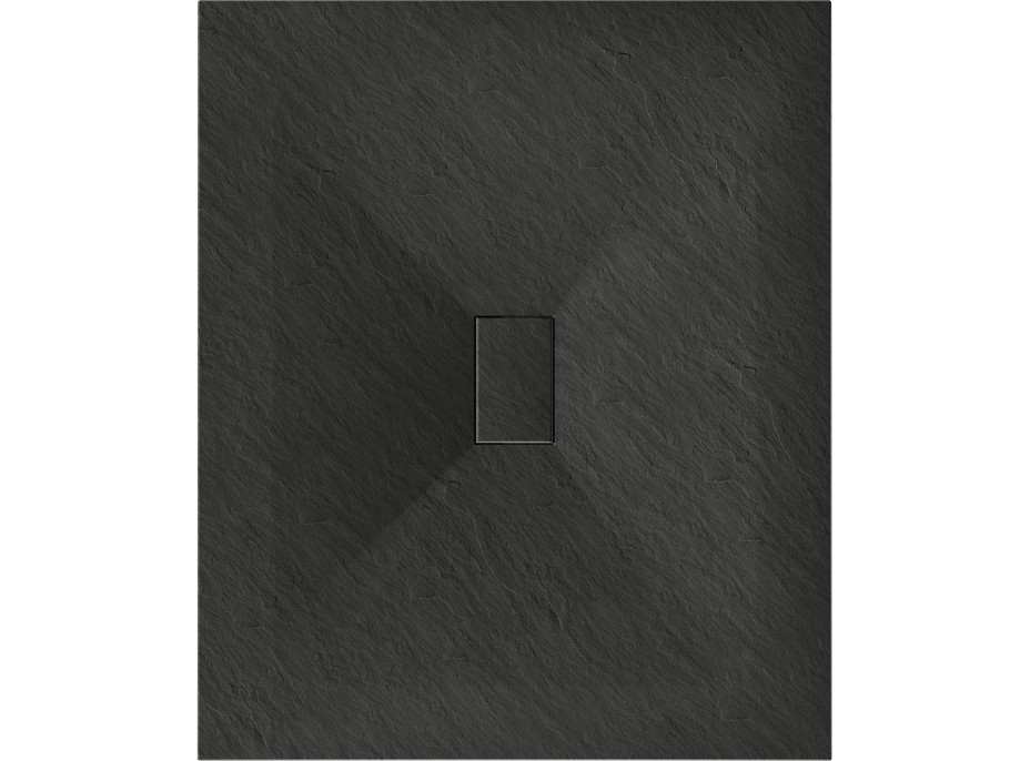 Sprchová SMC vanička MEXEN HUGO 100x120 cm - černá, 42701012