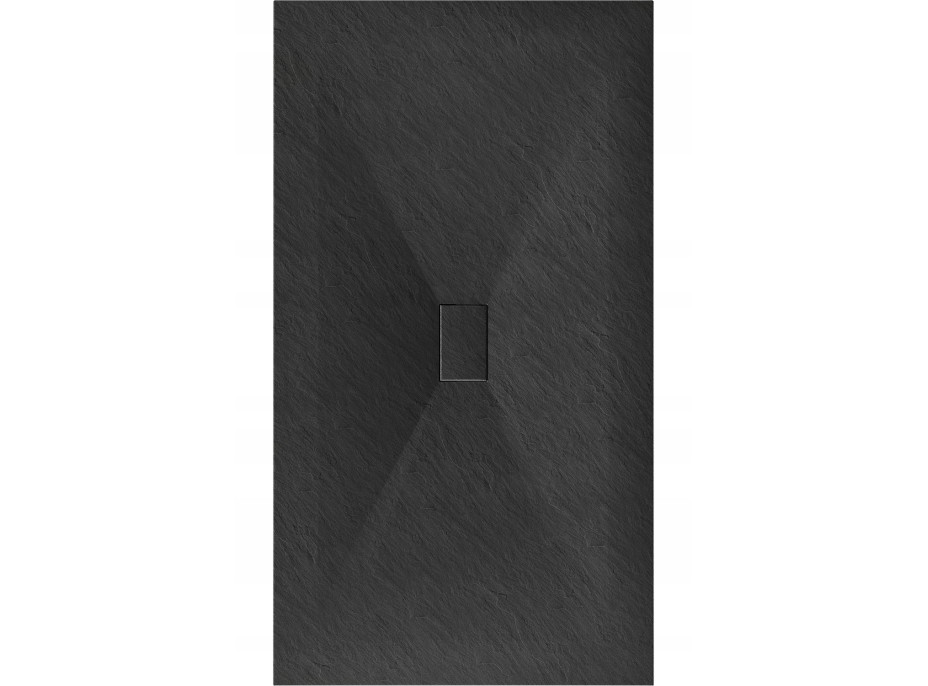 Sprchová SMC vanička MEXEN HUGO 100x200 cm - černá, 42701020