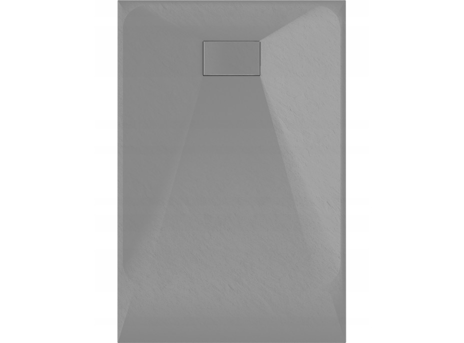 Sprchová SMC vanička MEXEN HUGO 100x140 cm - šedá, 42611014