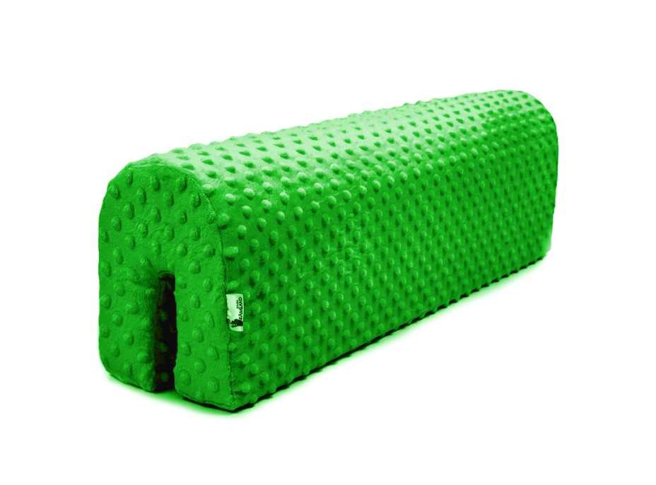 Chránič na dětskou postel MINKY 70 cm - zelený