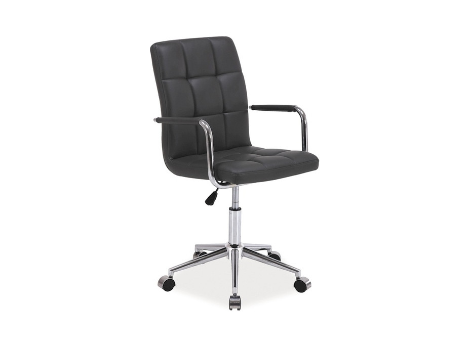 Kancelářská židle SIPLE - eko kůže - šedá
