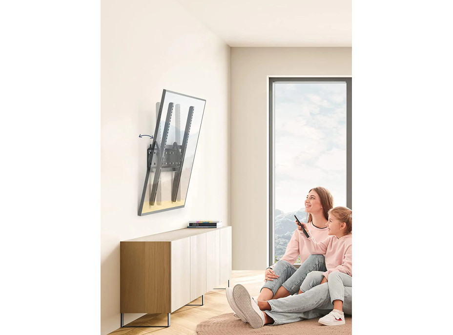 Nůžkový držák TV do zdi - 23"-55" - VESA úchyt - 8-34 cm