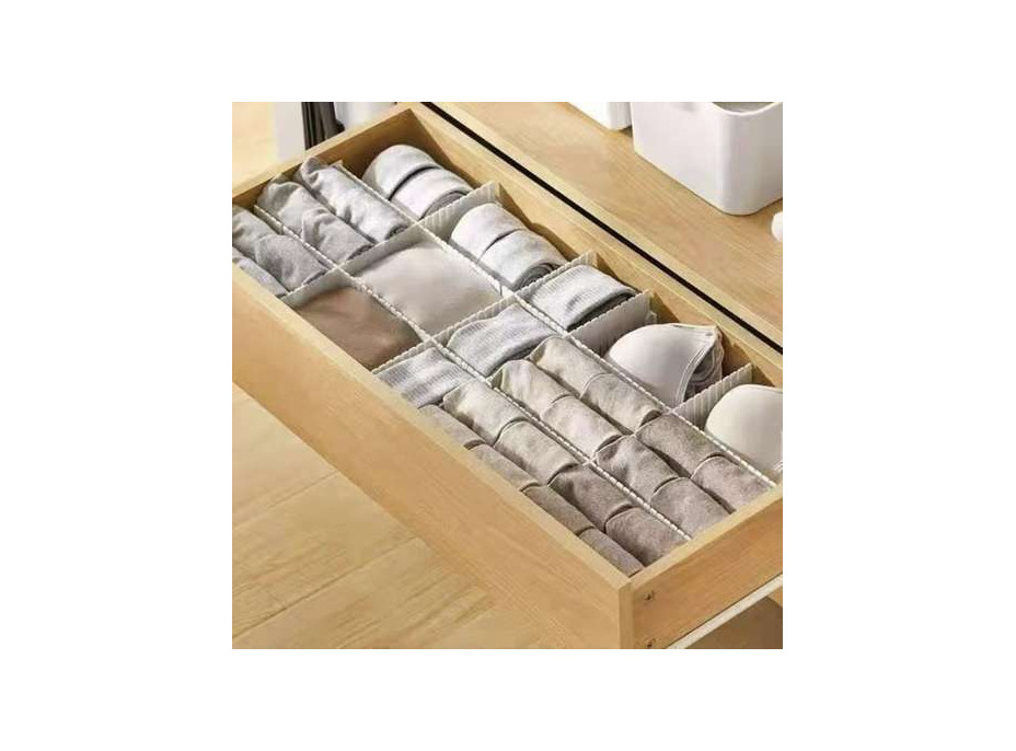 Nastavitelný organizér do zásuvky - 4ks