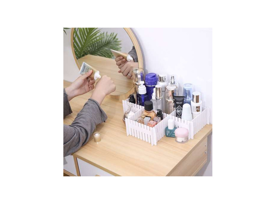 Nastavitelný organizér do zásuvky - 4ks