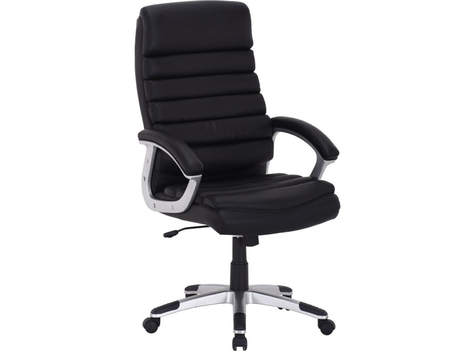 Kancelářská židle ROLLO - eko kůže - černé