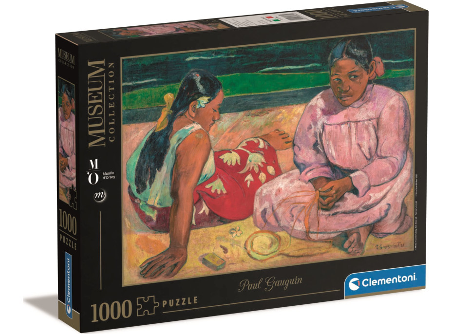 CLEMENTONI Puzzle Museum Collection: Tahitské ženy 1000 dílků