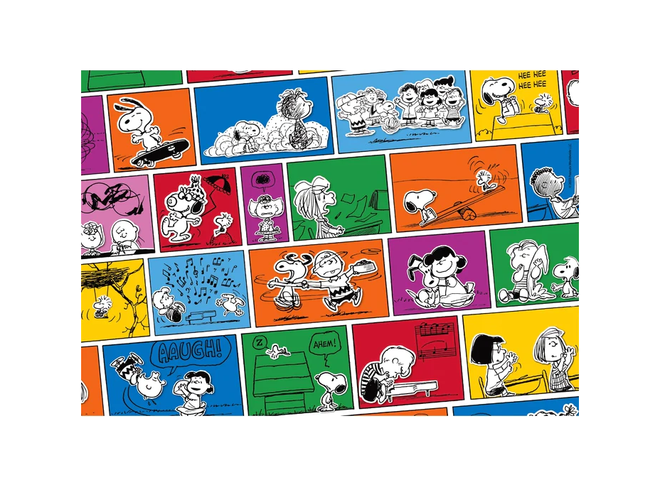 CLEMENTONI Puzzle Peanuts 1000 dílků