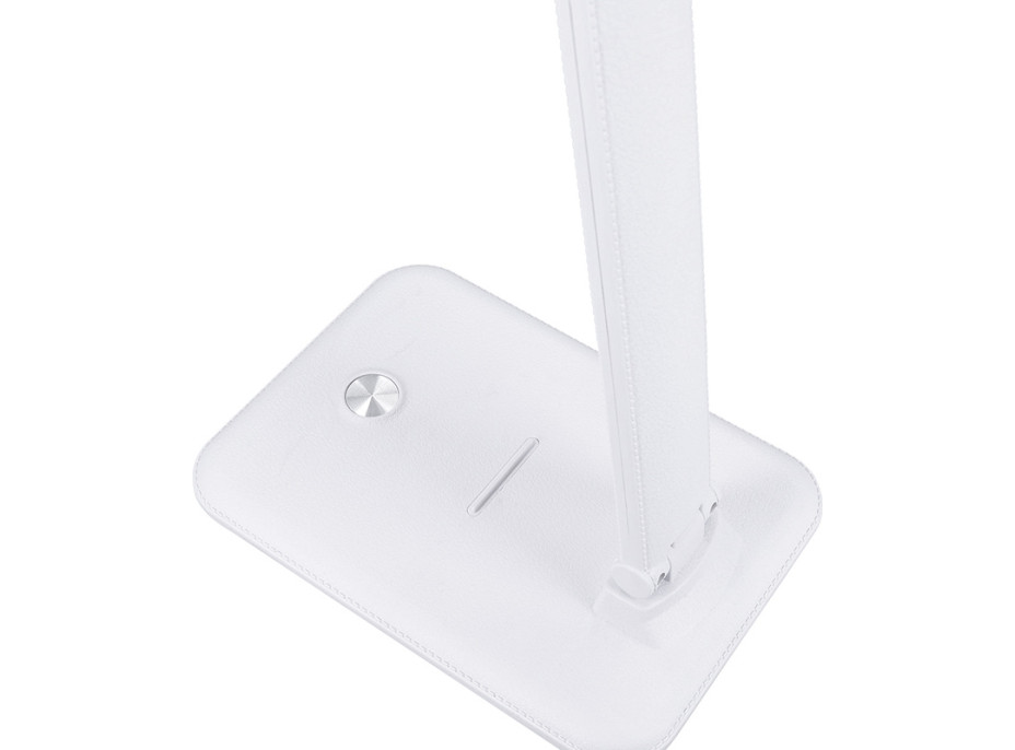 LED stolní lampička 10W, 490lm, změna CCT, stmívání, bílá