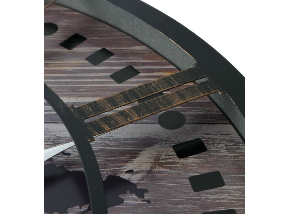 Nástěnné hodiny s mapou světa TORIL