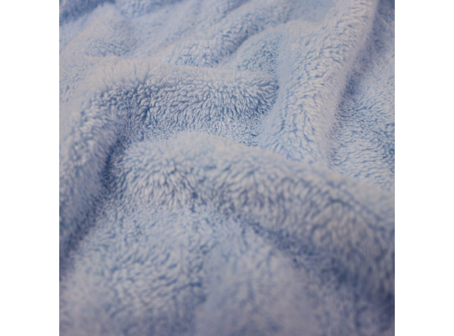 Dětský ručník KRÁLÍČEK 30x30 cm - modrý