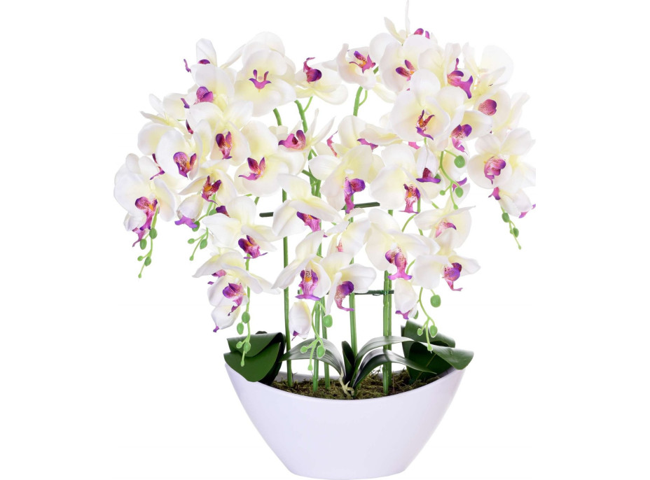 Umělá orchidej 65 cm