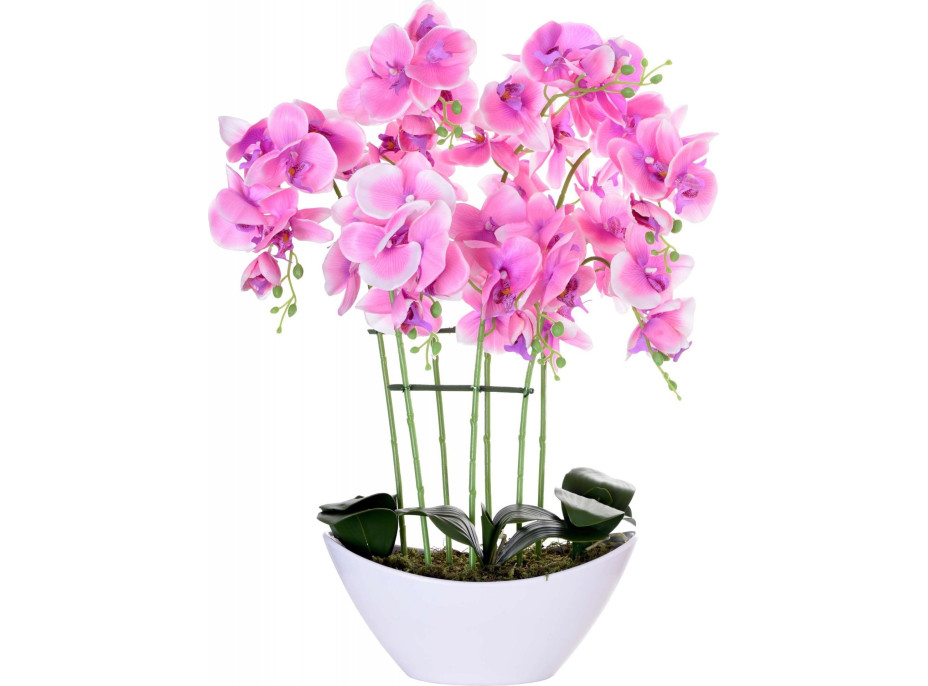 Umělá orchidej 65 cm