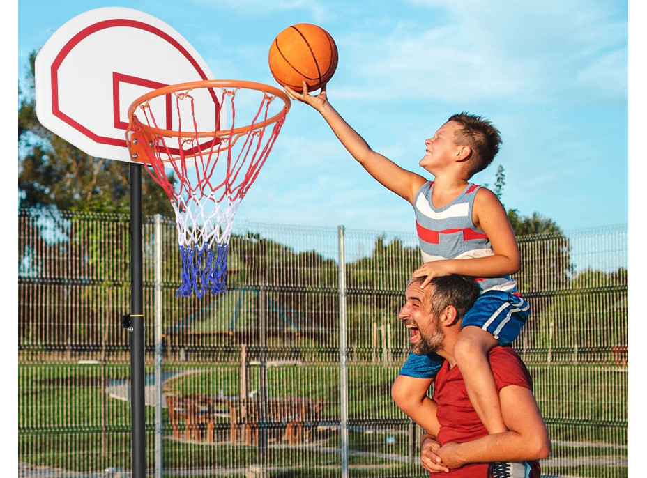 Basketbalový koš s nastavitelnou výškou DUNKER