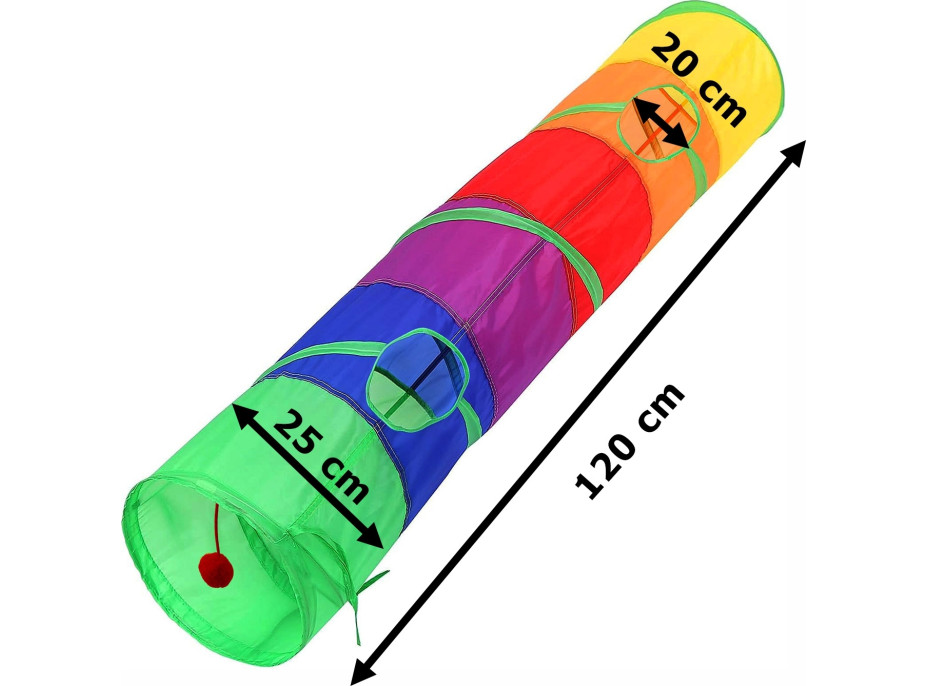 Tunel pro kočky FIGARO 120 cm