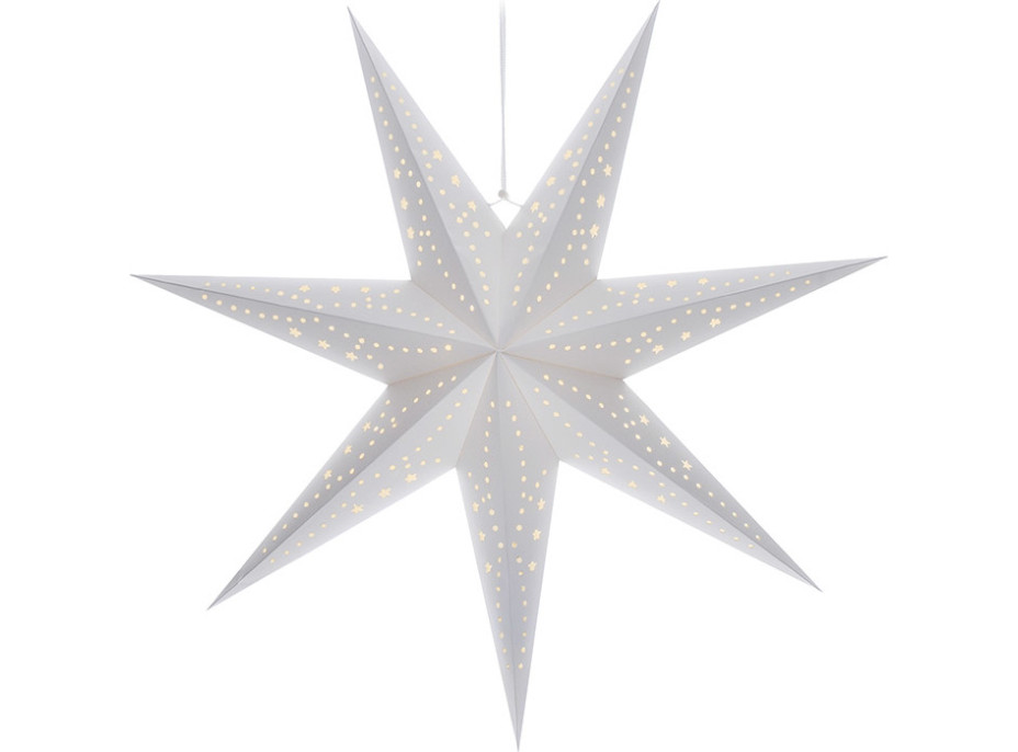 Solight LED vánoční hvězda, závěsná, 60cm Solight LED vánoční hvězda, závěsná, 60cm
