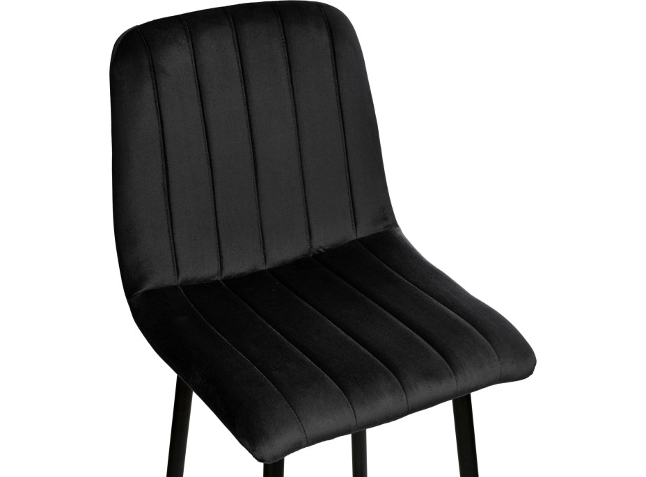 Černá barová židle TORONTO