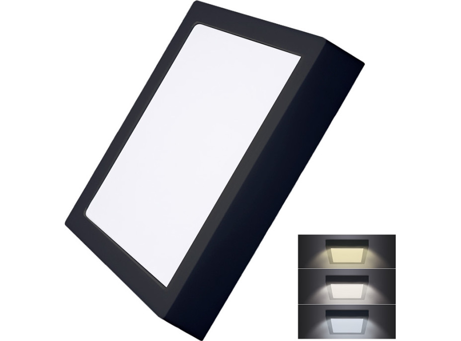 LED mini panel CCT, přisazený, 24W, 1800lm