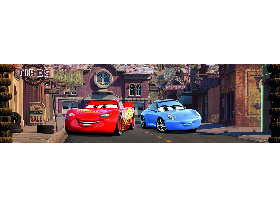 Dětská samolepící bordura DISNEY CARS 1, 14x500 cm