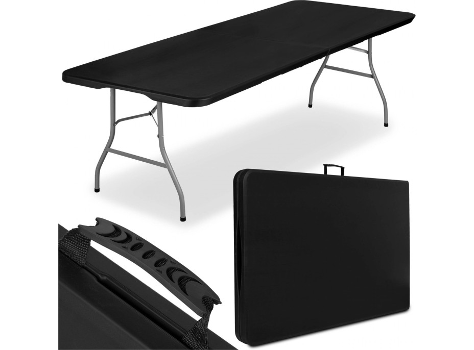Skládací zahradní stůl IMPRO black 240 cm
