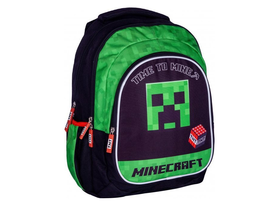 ASTRA Školní batoh Minecraft Time To Mine (velký)