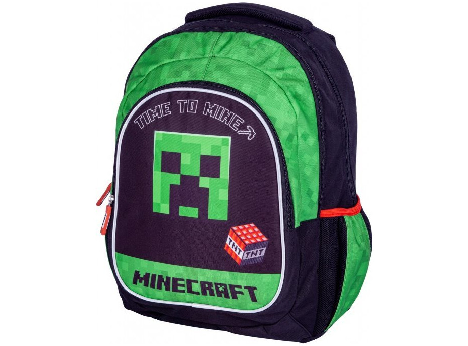 ASTRA Školní batoh Minecraft Time To Mine (velký)