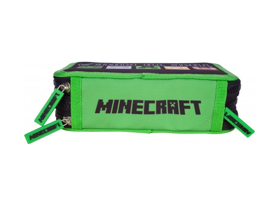 ASTRA Školní penál třípatrový Minecraft Alex & Steve