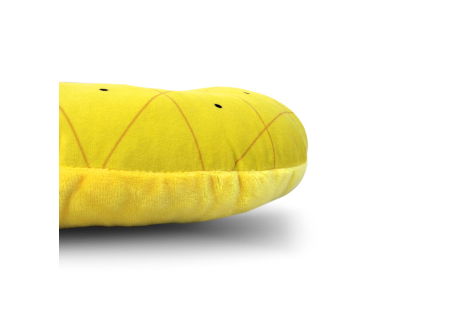 Tvarovaný polštář YUMMY Ananas 35 cm - žlutý